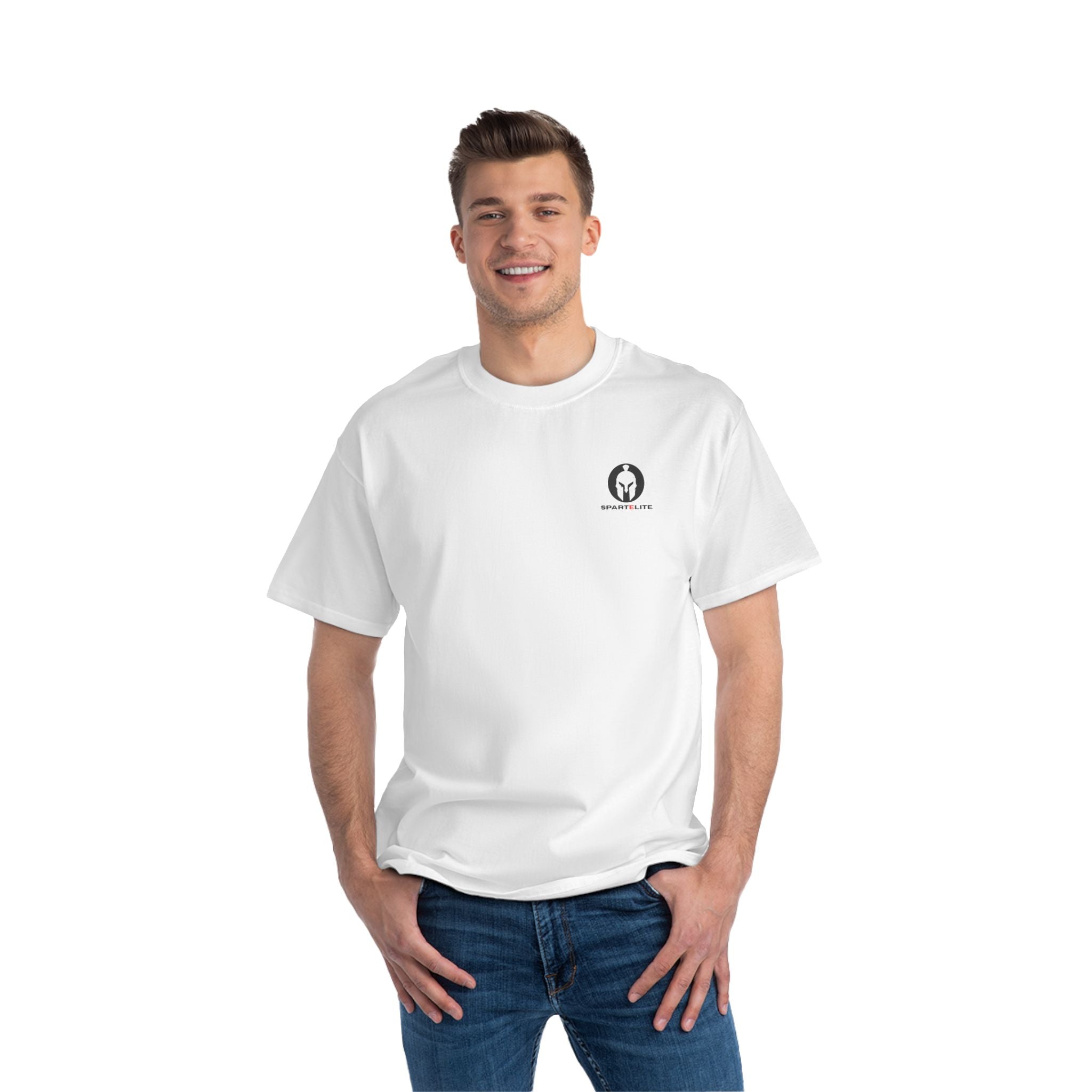 T-shirt minimaliste à manches courtes,unisexe - spartelite