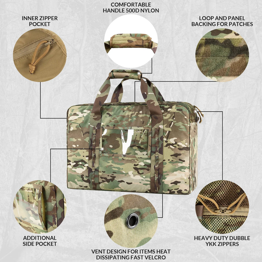 TitanDuffle™ 52L Heavy‑Duty Military Bag