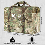 TitanDuffle™ 52L Heavy‑Duty Military Bag