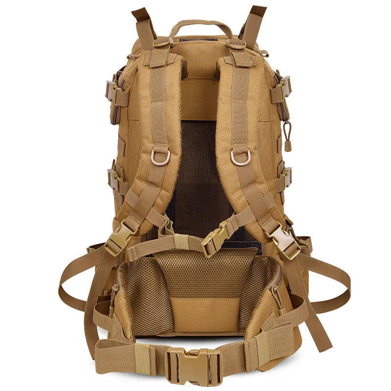 ForgePack™ 50L Frame-Loaded Tactical Rucksack