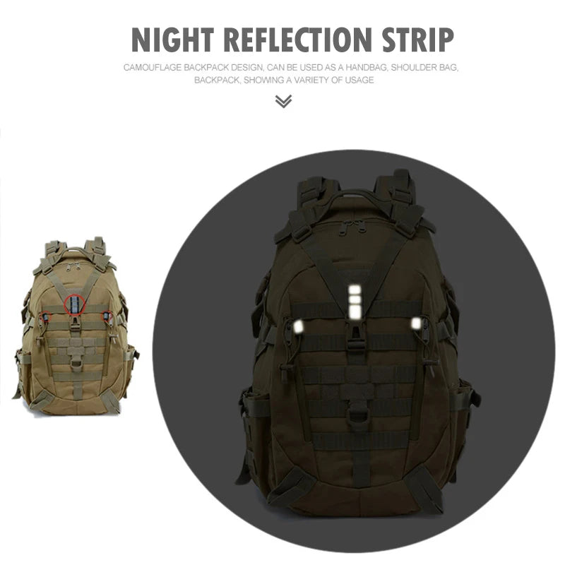 StealthGrid™ 40L Tactical Reflect Pack