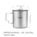 TitanSip™ Folding Titanium Mug