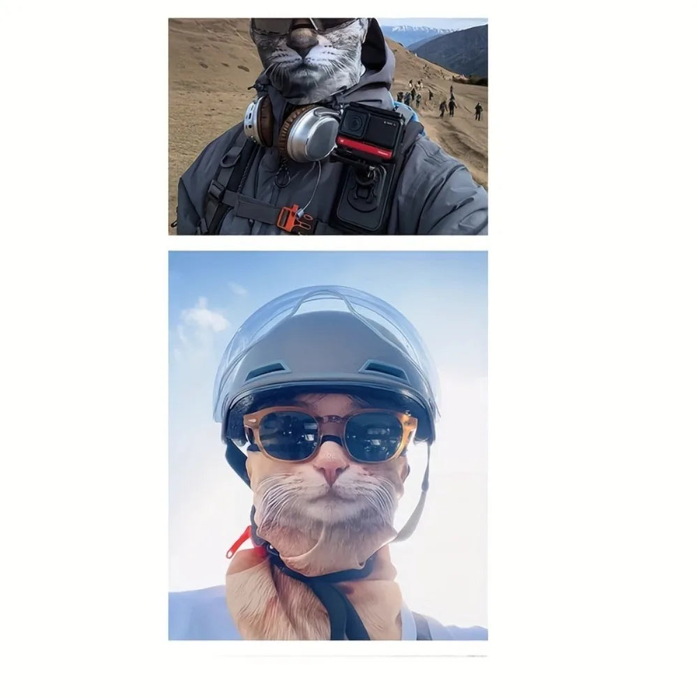 WildWhisker™ 3D CoolCat Sun Mask