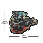 BOBR KURWA™ — Patch Tactique “Angry Beaver”