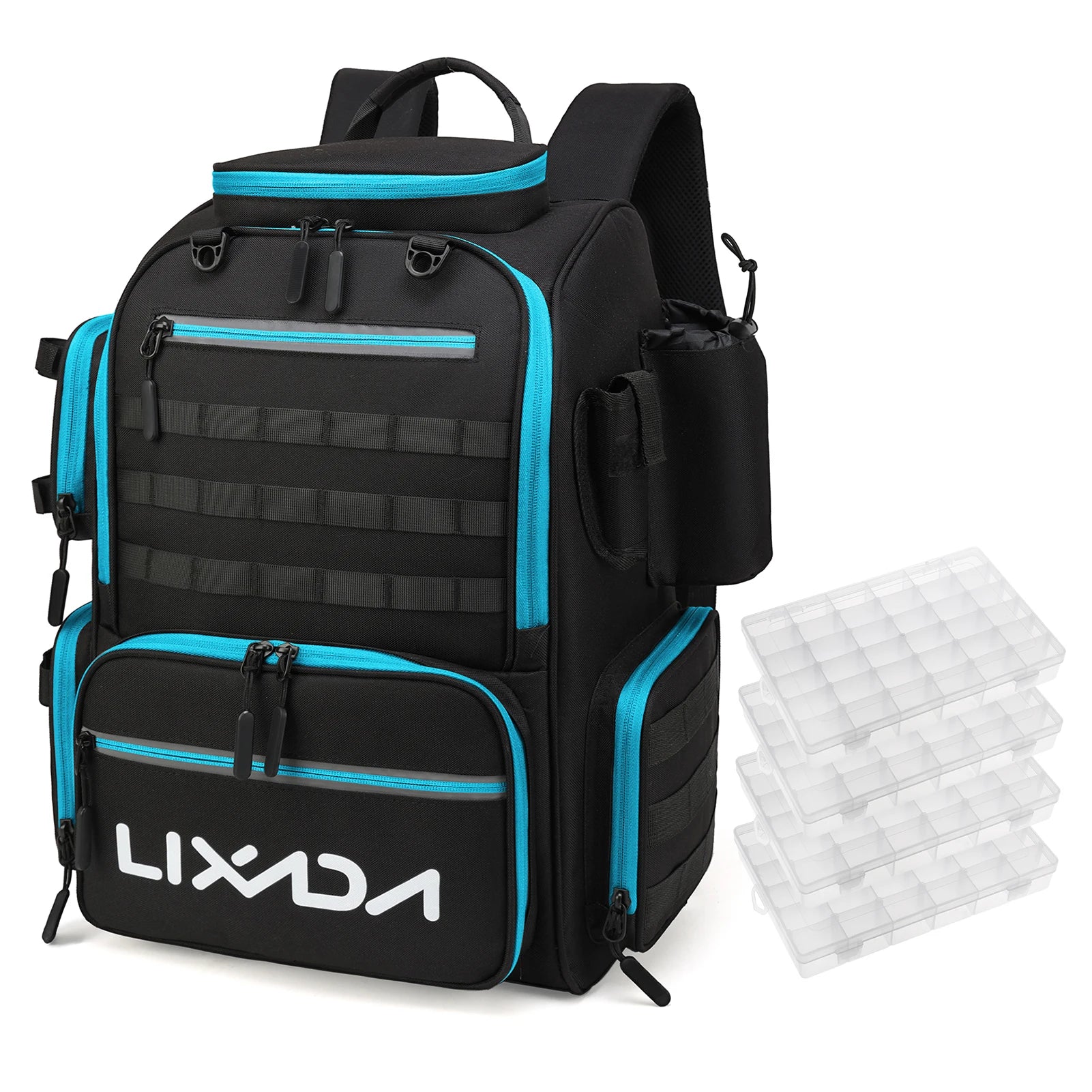 Lixada StormVault™ 4-Tray Tackle Pack