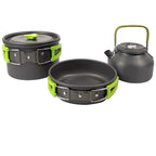 CampMate™ Non-Stick Cookware Set (2–3 personnes)