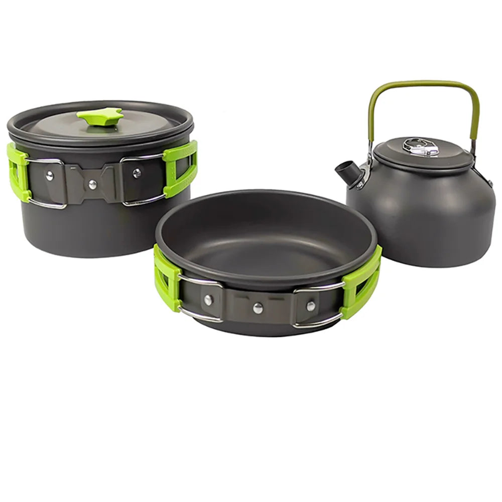 CampMate™ Non-Stick Cookware Set (2–3 personnes)