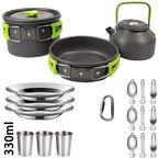 CampMate™ Non-Stick Cookware Set (2–3 personnes)