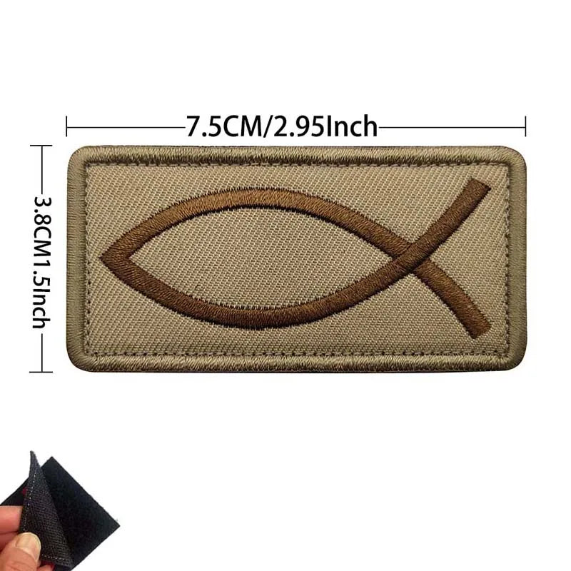 FaithForce™ Morale Patch — Emblème de Foi Tactique