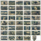 NationCore™ Tactical Flag Patch Set