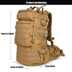 ForgePack™ 50L Frame-Loaded Tactical Rucksack