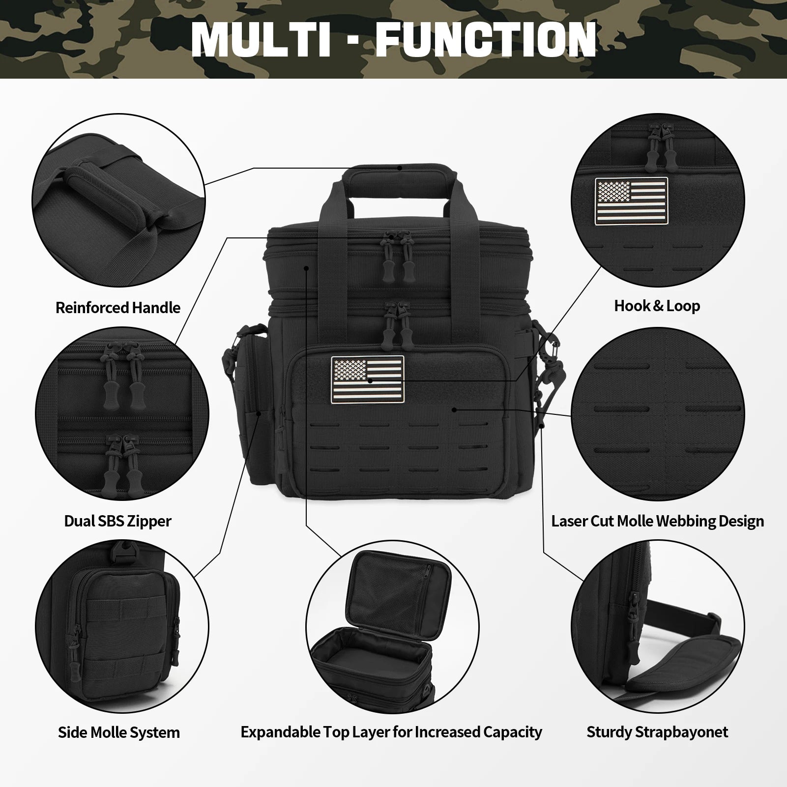 FrostCore™ 18L Tactical Cooler Bag