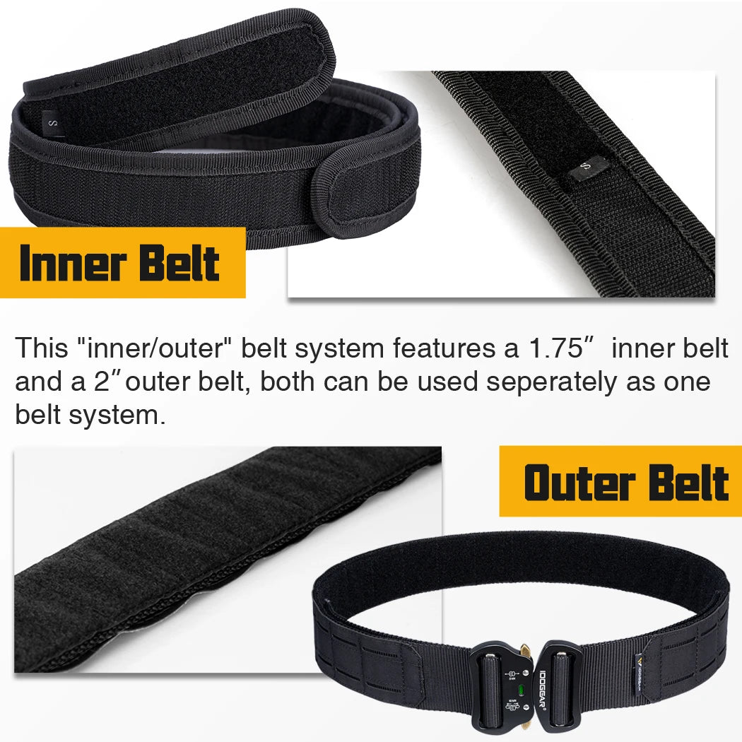 WarStrap™ 3415 Dual-Lock Tactical Belt