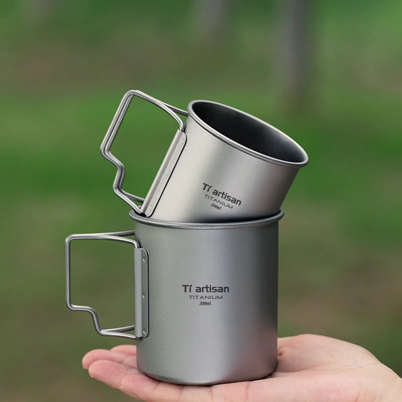 TitanSip™ Folding Titanium Mug
