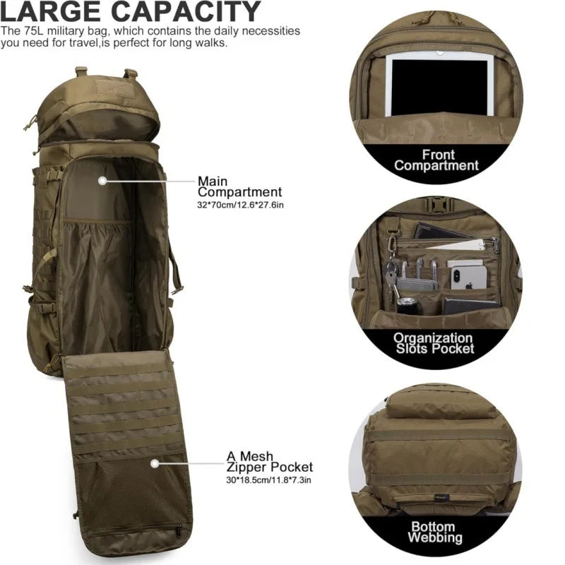 ApexRidge™ Tactical Expedition Pack