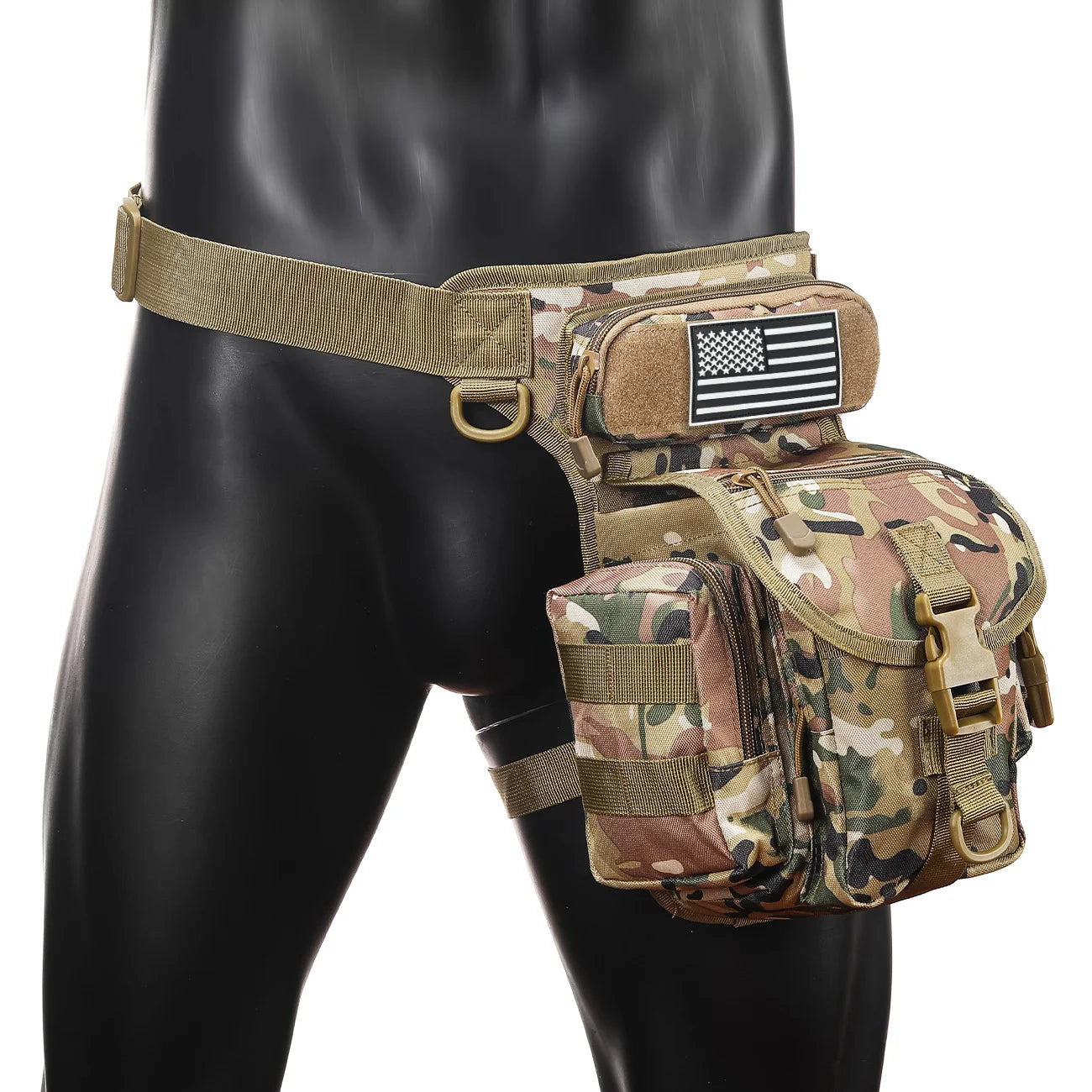 CamoScope™ Tactical Cross‑Shoulder Rig