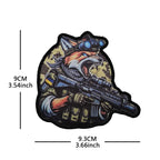 BOBR KURWA™ — Patch Tactique “Angry Beaver”