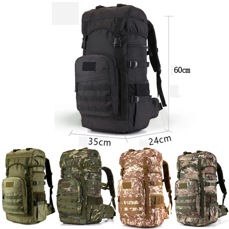 ApexRidge™ 50L Tactical Expedition Pack