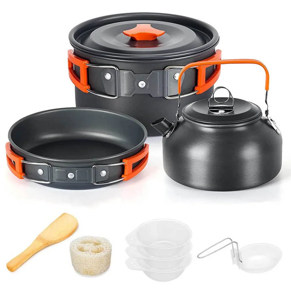 CampMate™ Non-Stick Cookware Set (2–3 personnes)
