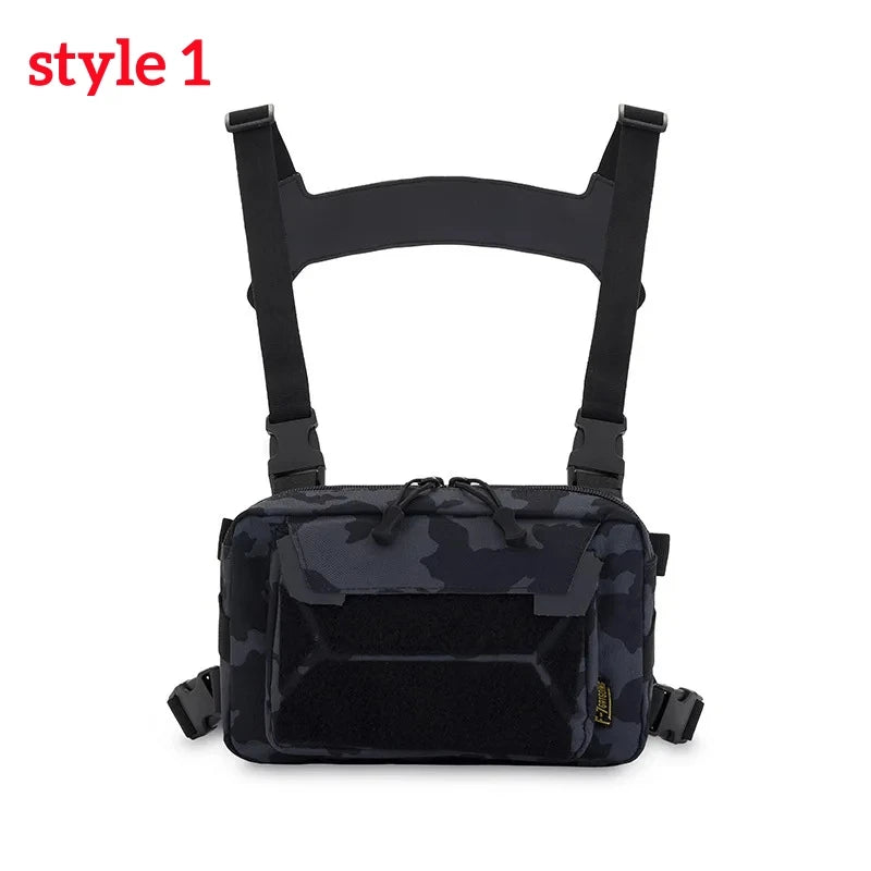 LureVest™ Camo Tactical Fishing Chest Pack