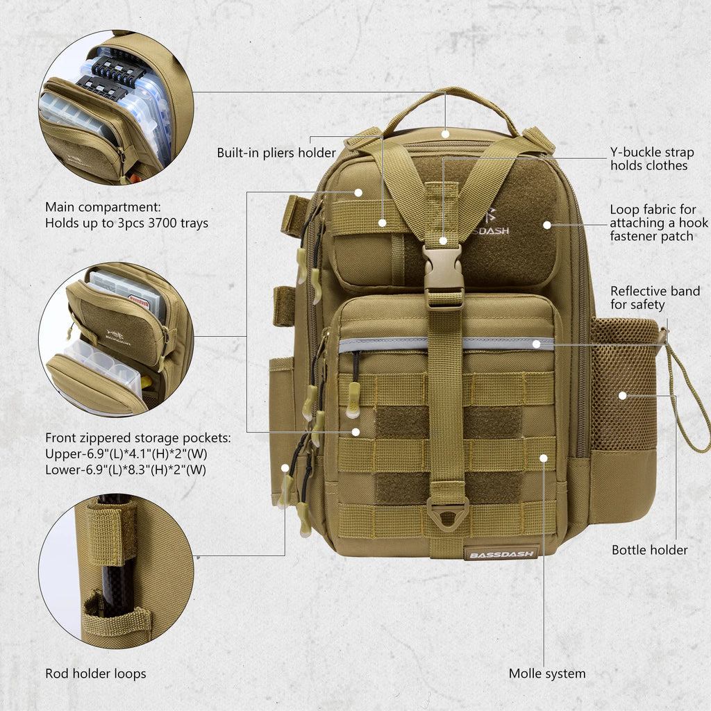 StrikeFlex™ Tactical Angler Pack