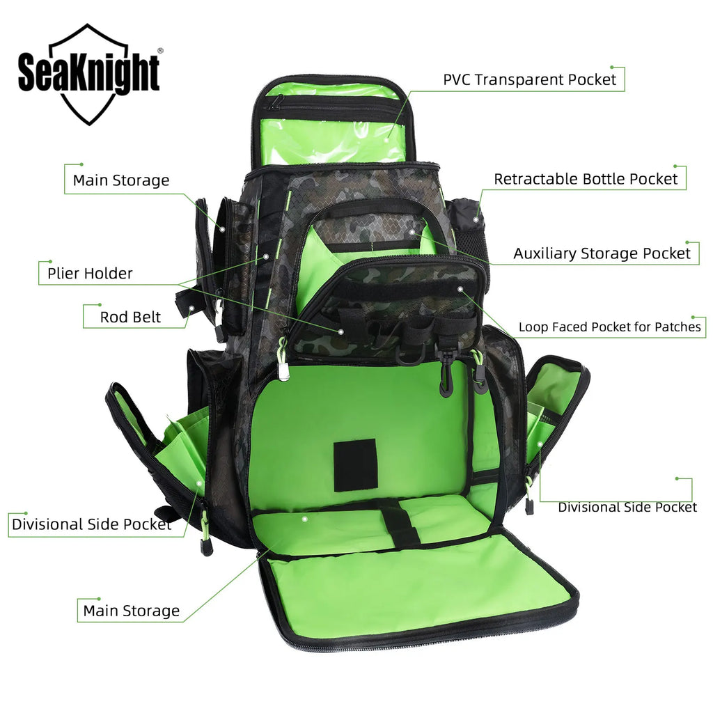 SeaKnight IronTrek™ SK010 Tactical Fishing Pack