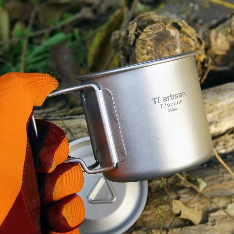 TitanSip™ Folding Titanium Mug