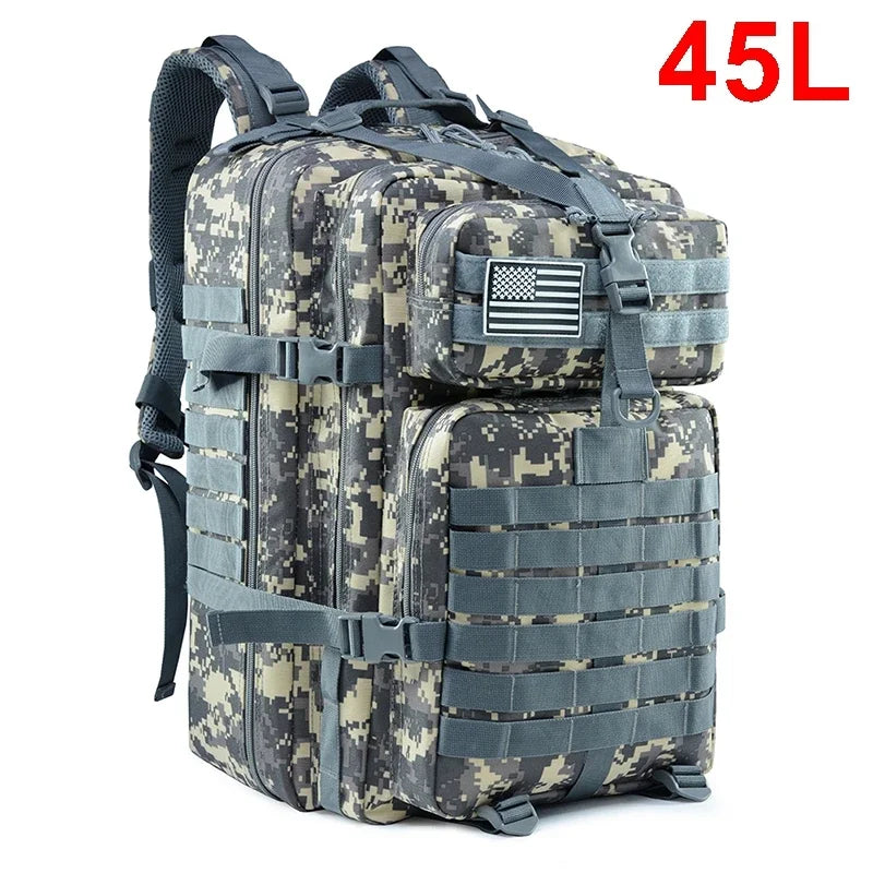 SpartElite V50 – Sac à Dos Tactique 45L