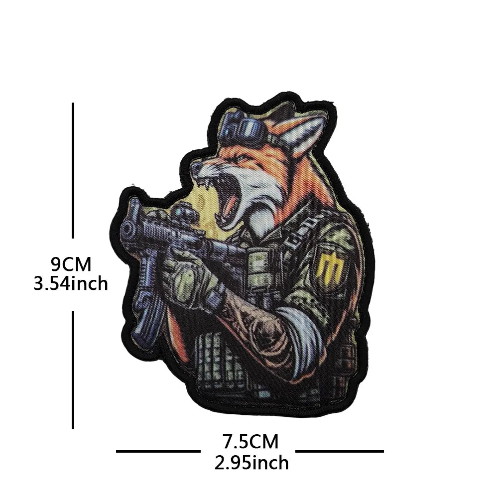 BOBR KURWA™ — Patch Tactique “Angry Beaver”