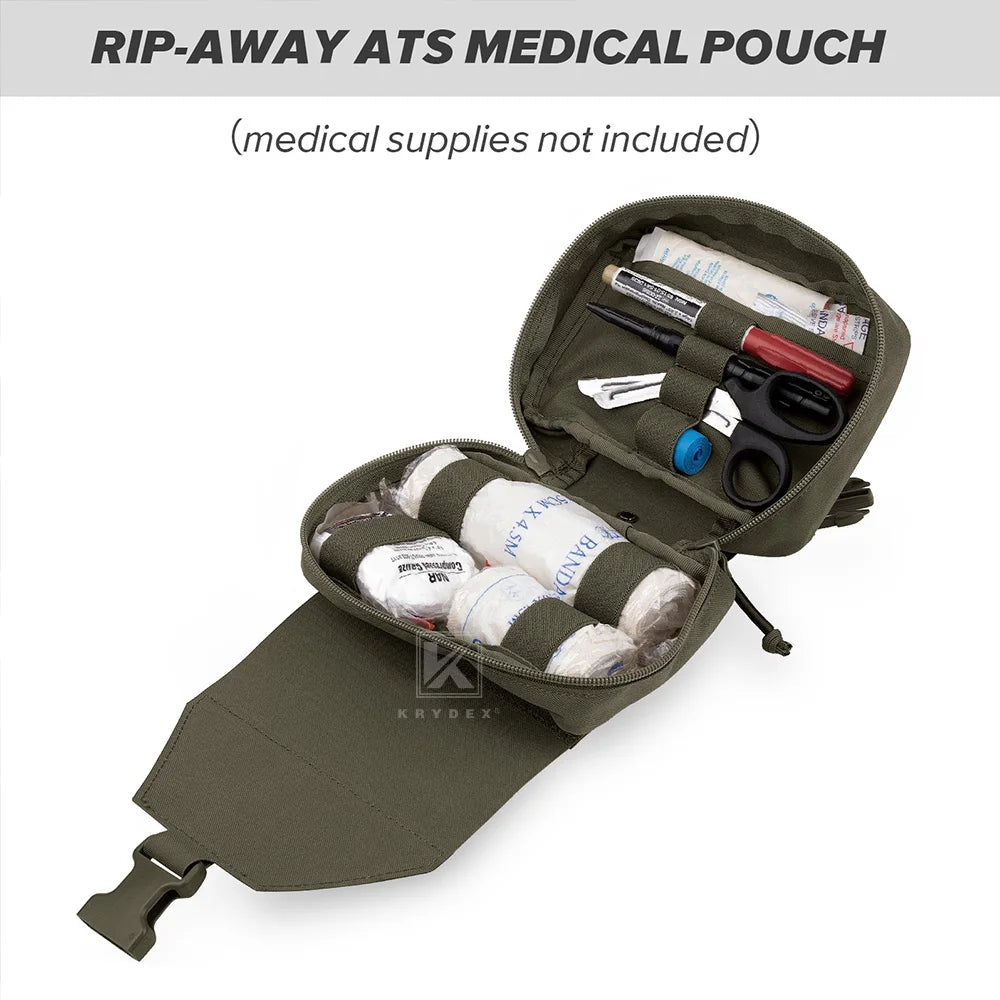 KRYDEX® QuickMed™ Rip-Away Trauma Pouch