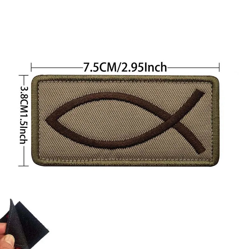 FaithForce™ Morale Patch — Emblème de Foi Tactique