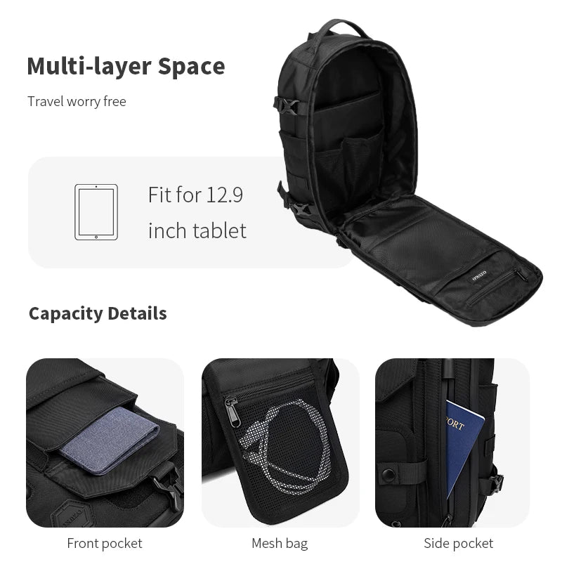 OZUKO StealthGear™ Tactical Sling Pack