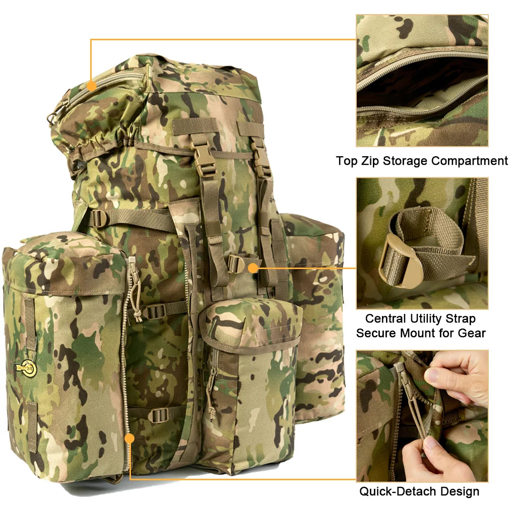 TerraForce™ PLCE Internal‑Frame Tactical Rucksack