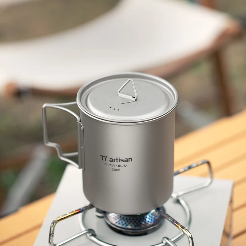 TitanSip™ Folding Titanium Mug