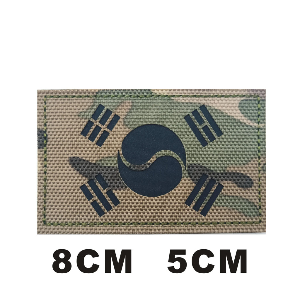 NationCore™ Tactical Flag Patch Set