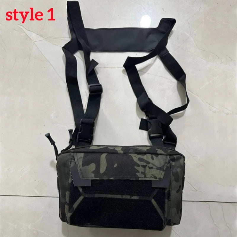 LureVest™ Camo Tactical Fishing Chest Pack