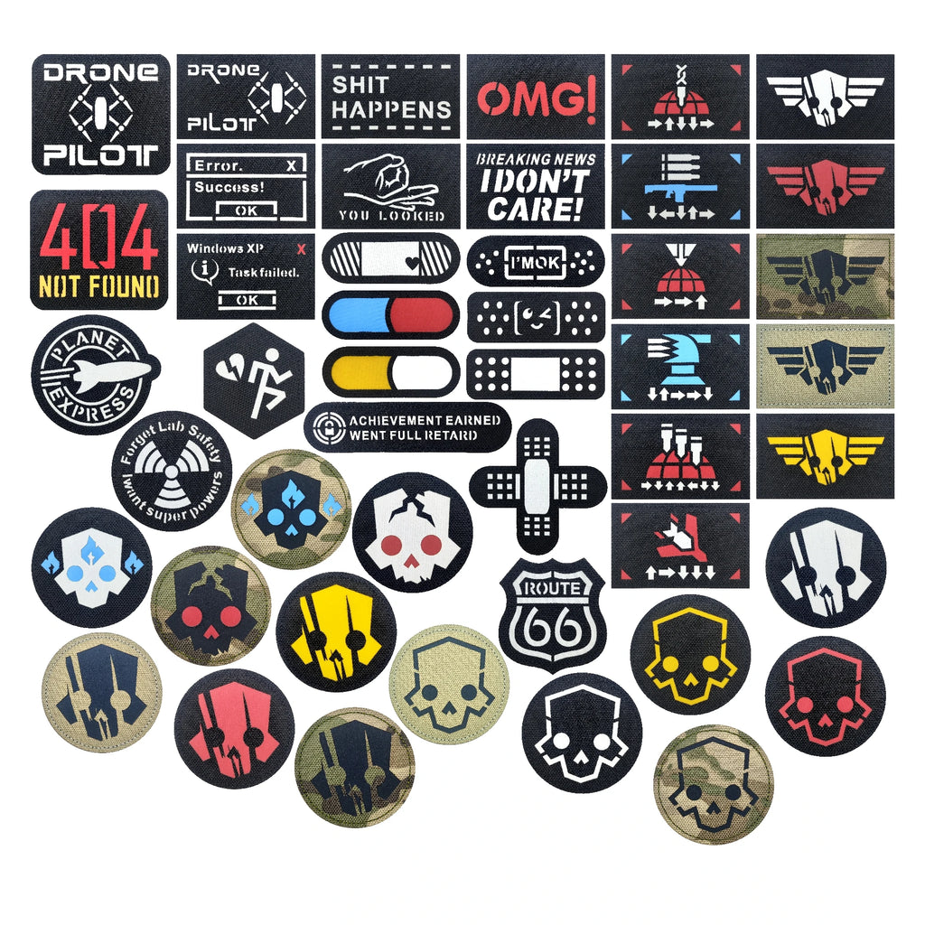 GlitchCore™ Morale Patch Series