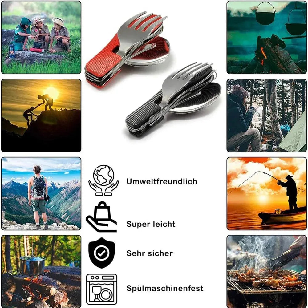 CampSpork™ Foldaway Utensil Kit