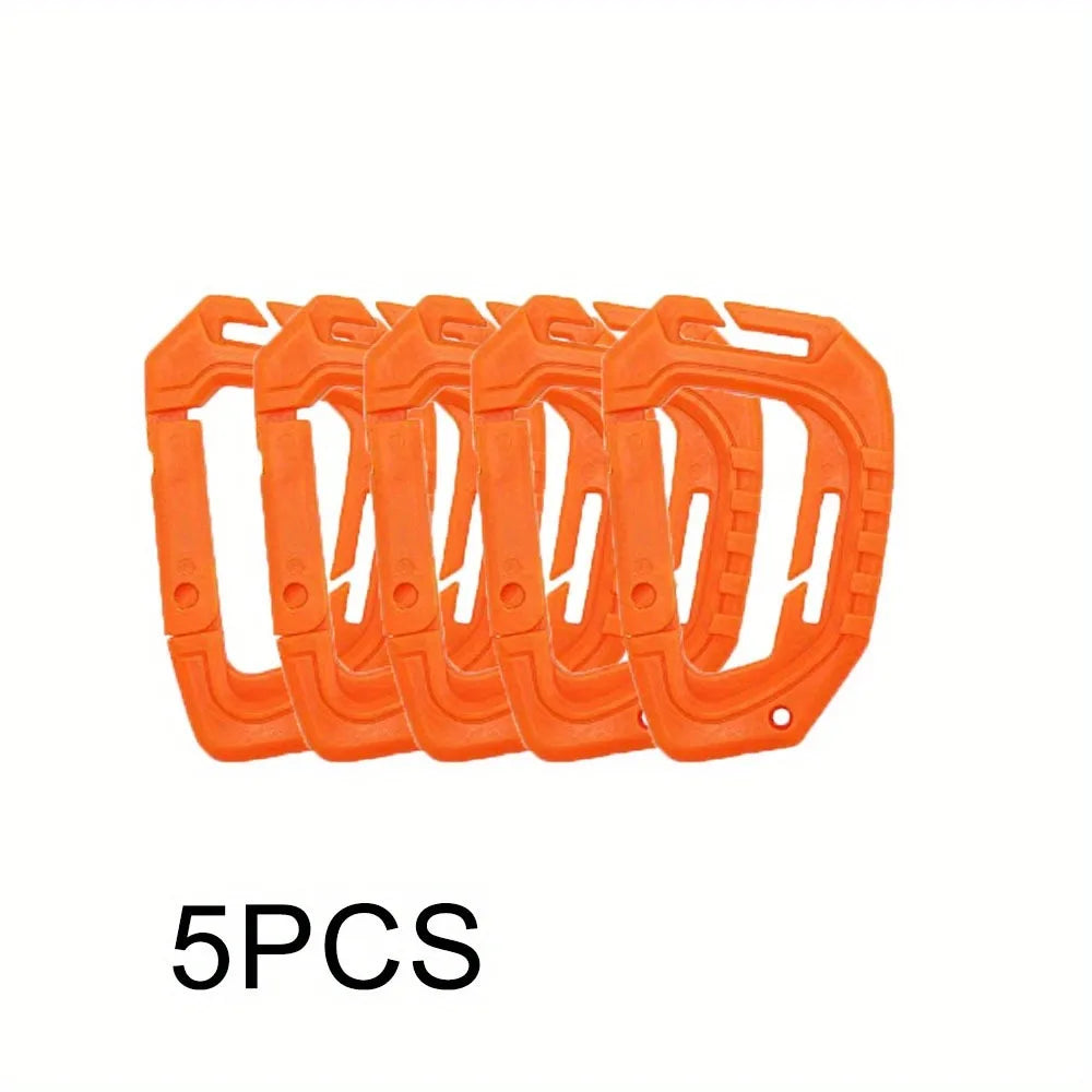 TitanHook™ MOLLE D-Ring Clip Set (x5)