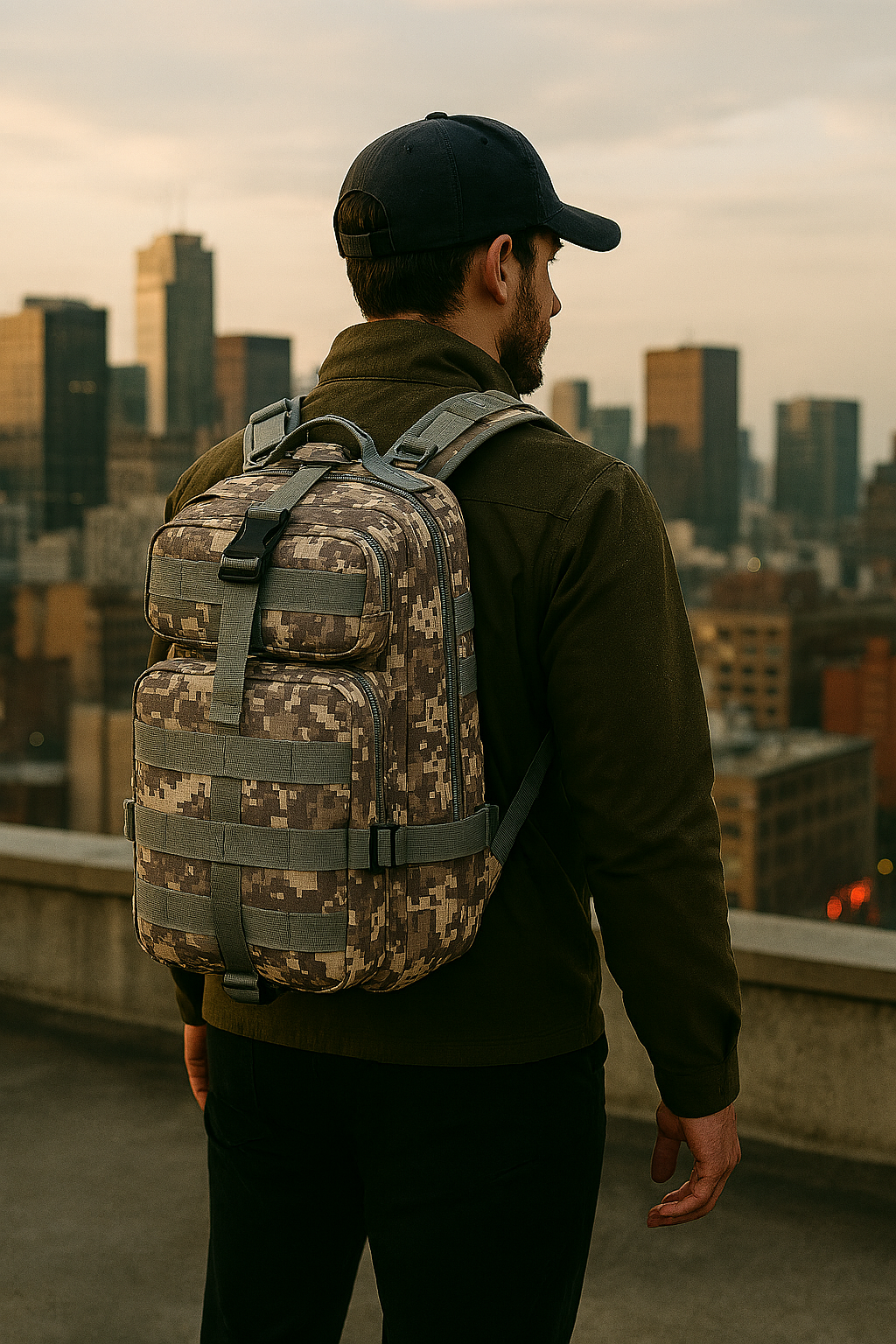 ShadowCore™ – Sac à Dos Tactique 30L